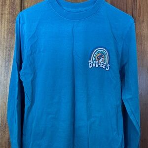 Buc-ee's Blue Long Sleeve Women's Tee